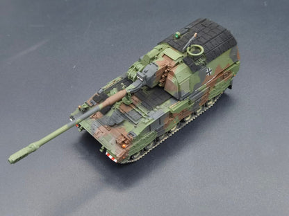 1/72 German Pzh2000 self-propelled howitzer model heavy armor model
