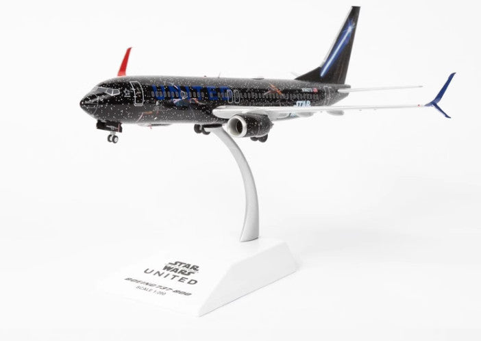 1:200 JC Wings United Airlines BOEING 737-800 Passenger Airplane Diecast Model