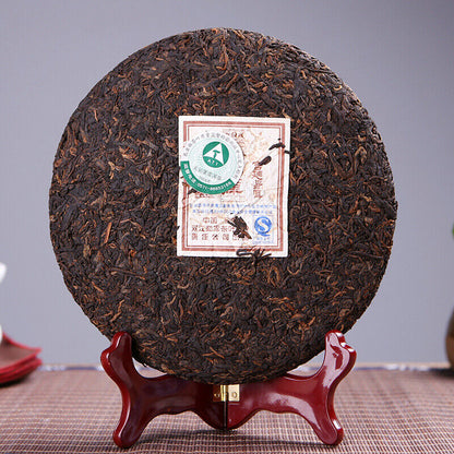MENGKU Meng Ku Gong Ting Pu-erh Tea Cake 2007 400g Palace Pu'er Ripe Puer Tea