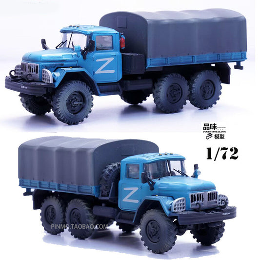 1/72 Russian Zil-131 Jill 131 Truck Model Blue