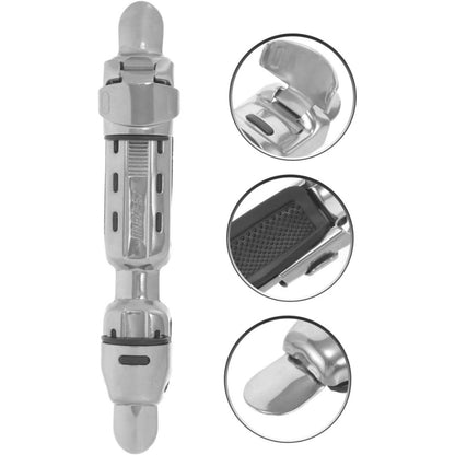 5PCS/Set Stainless Steel Adjustable Plate Reel Seats Fishing Rod Repair DIY