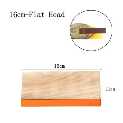 Silk Screen Printing Tools Wood Squeegee Scrapers Aluminum Emulsion Scoop Coater