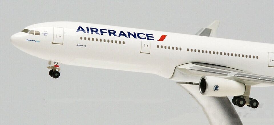 1:500 Hogan AIR FRANCE AIRBUS A340-200 Passenger Airplane Diecast Aircraft Model