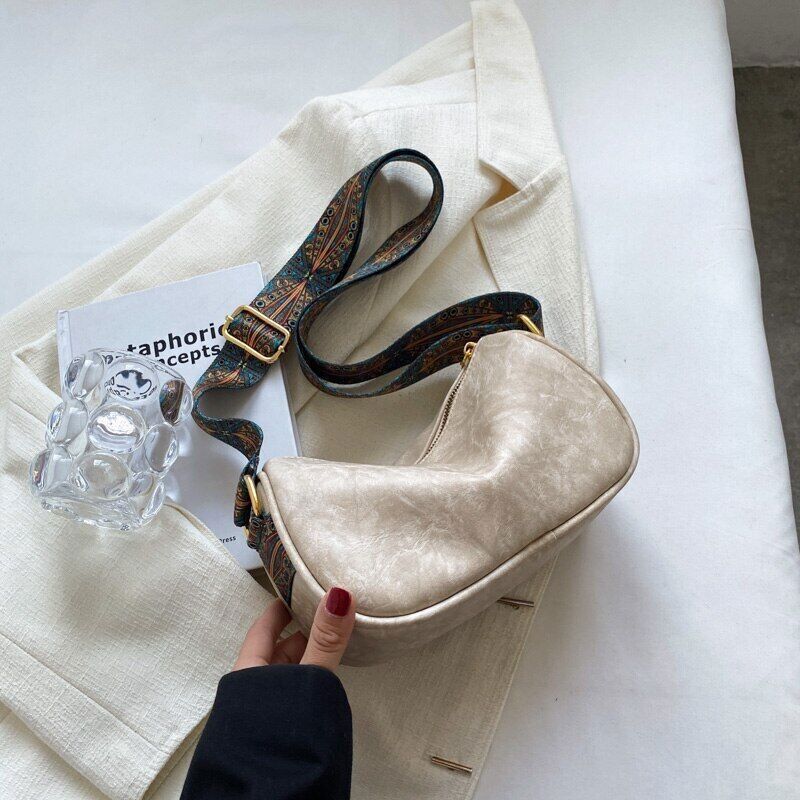 Crossbody Bags Women Small Leather Pillow Shoulder Handbags and Purses