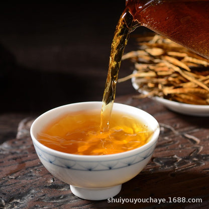 500g Top Yunnan Dianhong Tea Fengqing Black tea Golden Needle Kungfu Black tea