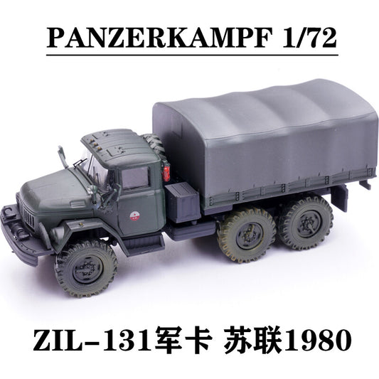 1/72 PANZERKAMPF 12064LD Soviet ZIL-131 Military Card 1980 Static Model