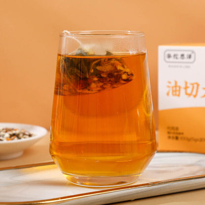 100g Oil Cut Potbelly Tea Bag Winter Melon Lotus Leaf Barley Red Beans Peel Tea