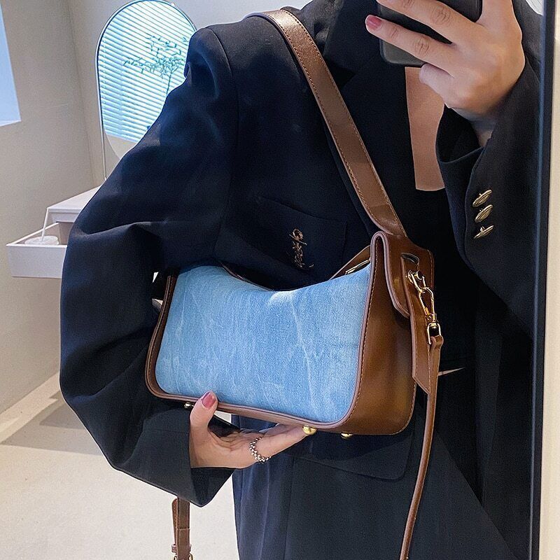 Women Pu Leather Handbag Shoulder Bags Women Zipper Crossbody Bags