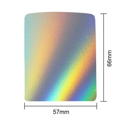 1PC Scooter Skateboard License Plate Mudguard Reflective Sticker Tape Accessory