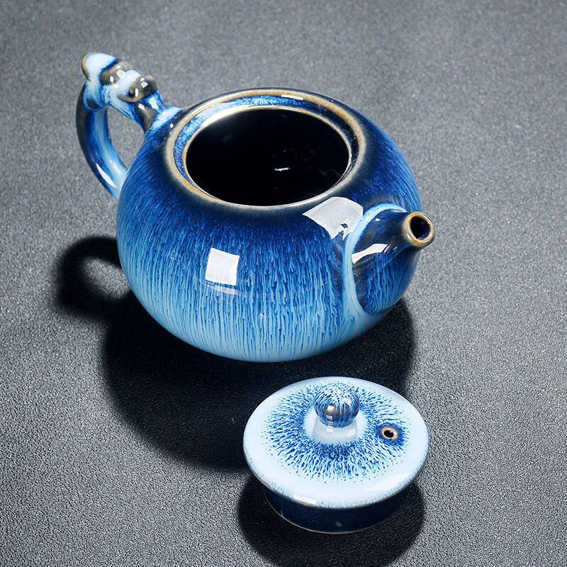 250ml Star Glaze Teapot Ceramic Kung Fu Tea Pot Teaset Porcelain Chinese Teaware