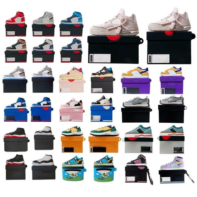 Sports Basketball Shoes Sneakers Case for Airpods 1 2 Pro Earphone Case Cover