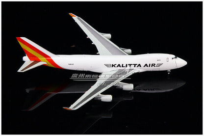 1:400 JC Wings KALITTA AIR BOEING 747-400F Airfreighter Airplane Diecast Model