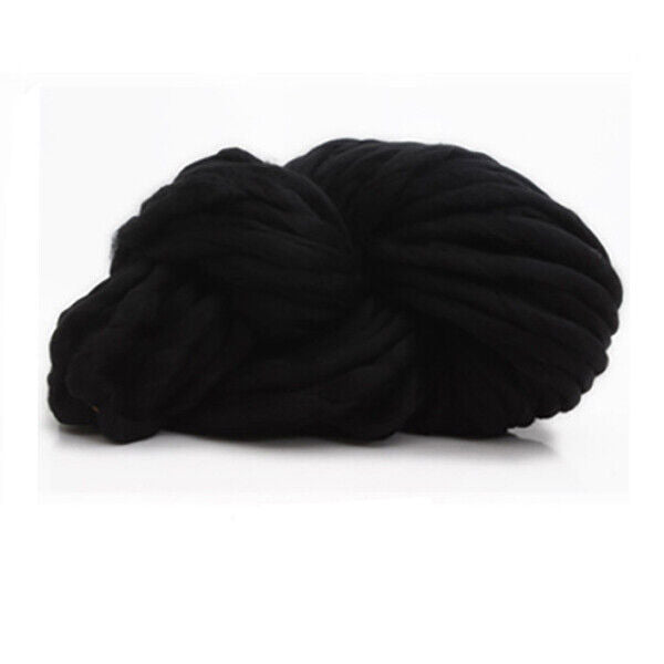 Hot Sale 250g Chunky Wool Yarn Bulky Arm Knitting Wool Roving Crocheting Yarn