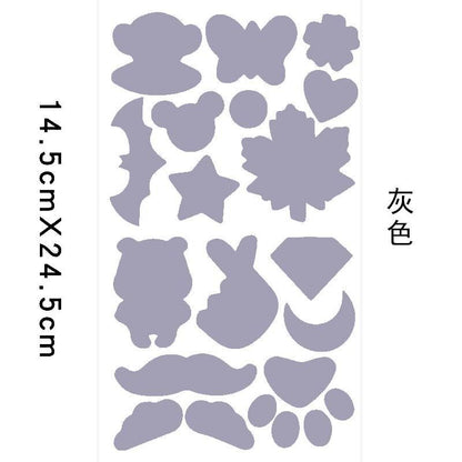 Self Adhesive Patches Various Pattern Repair Washable Stick On Clothing Sticker