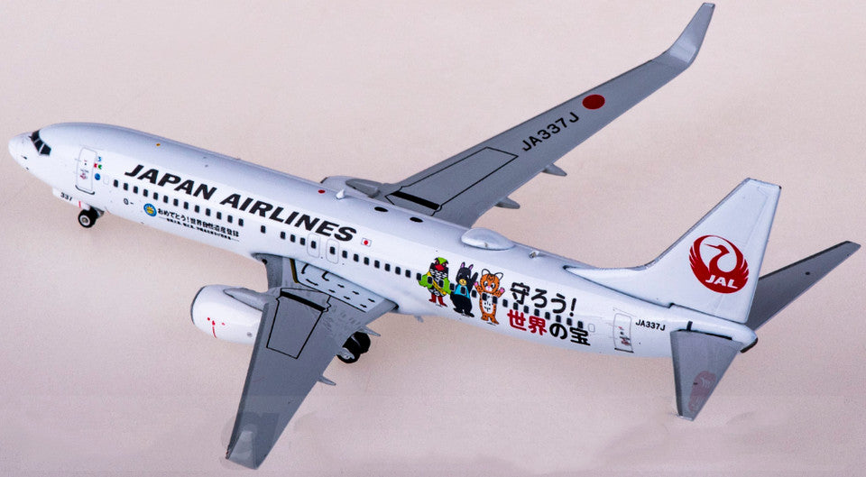 1:400 Phoenix JAPAN AIRLINES BOEING 737-800 Passenger Airplane Diecast Model