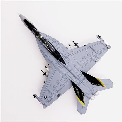 FLOZ US F/A-18F Super Hornet VFA-103 Jolly Rogers 1/100 Plane Pre-builded Model
