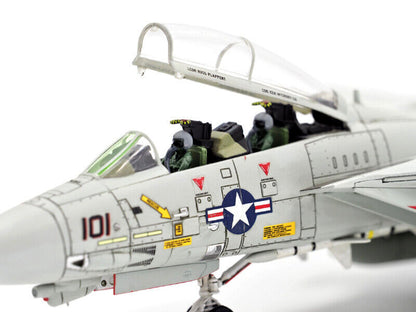 1:72 Calibre Wings US NAVY Grumman F-14A Tomcat Fighter Diecast Aircraft Model