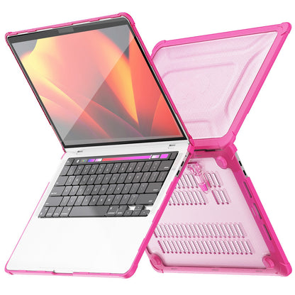 For MacBook Air 13/14, Laptop Cooling Carrying Case, Pro 15/16 Shockproof Cover