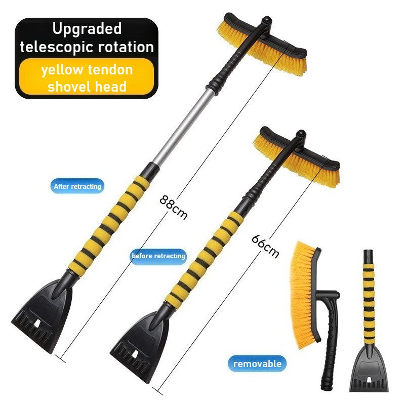 Car snow shovel snow remover detachable car snow sweeper ox tendon snow shovel
