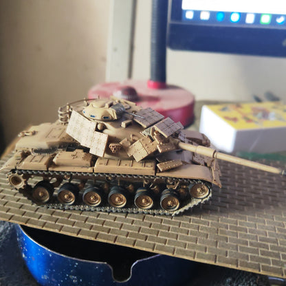 3D Printed 1/72 American M60A1 Main Battle Tank Finished Product