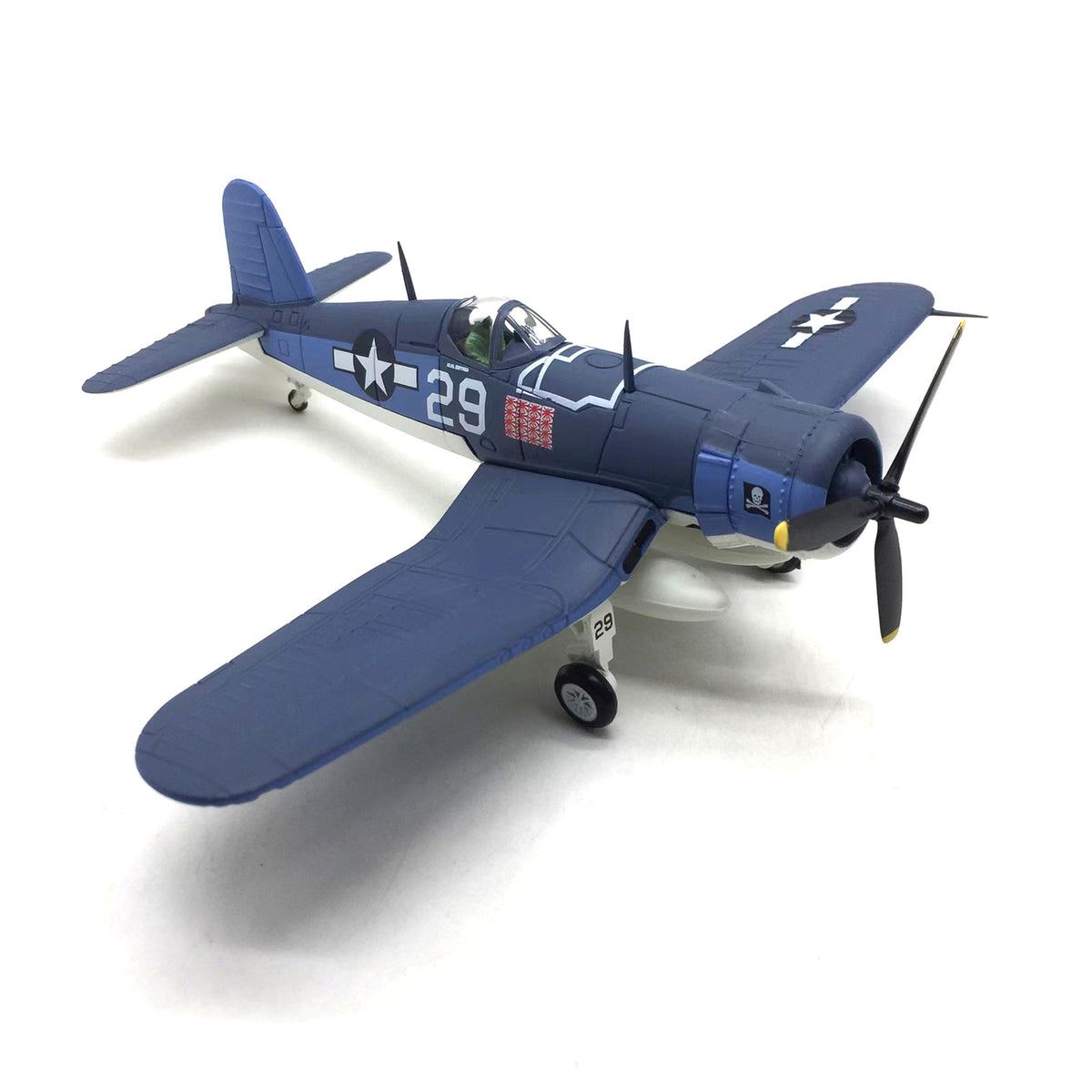 1:72 WW II F4U-1 Pirate Military Fighter Aircraft Plane Model Collection Gift b