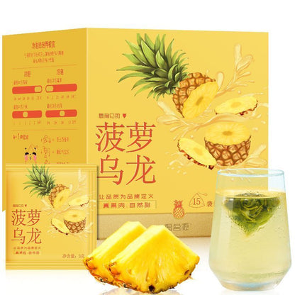 Pineapple Oolong Tea 45g Herbal Tea Fruit Tea Bag Cold Brew Triangle Bagged Tea