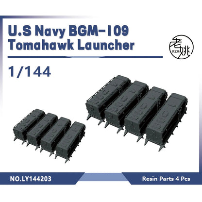 Yao's Studio LY144203 1/144 Model Upgrade Parts US NAVY BGM109 Tomahawk Launcher