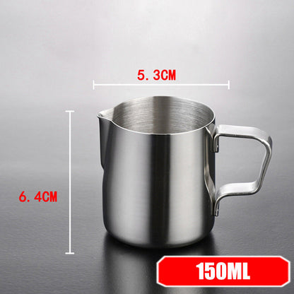 100-1500ML Barista Espresso Coffee Pitcher Latte Milk Cup Frothing Jug Steam New