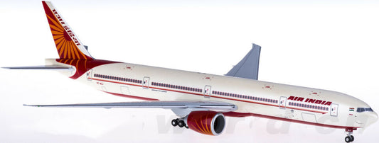 1:200 37CM Hogan AIR INDIA BOEING 777-300ER Passenger Airplane ABS Plastic Model