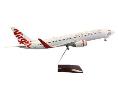 1:80 47CM Virgin Australia BOEING 737-800 Airplane Landing Gear Resin Model