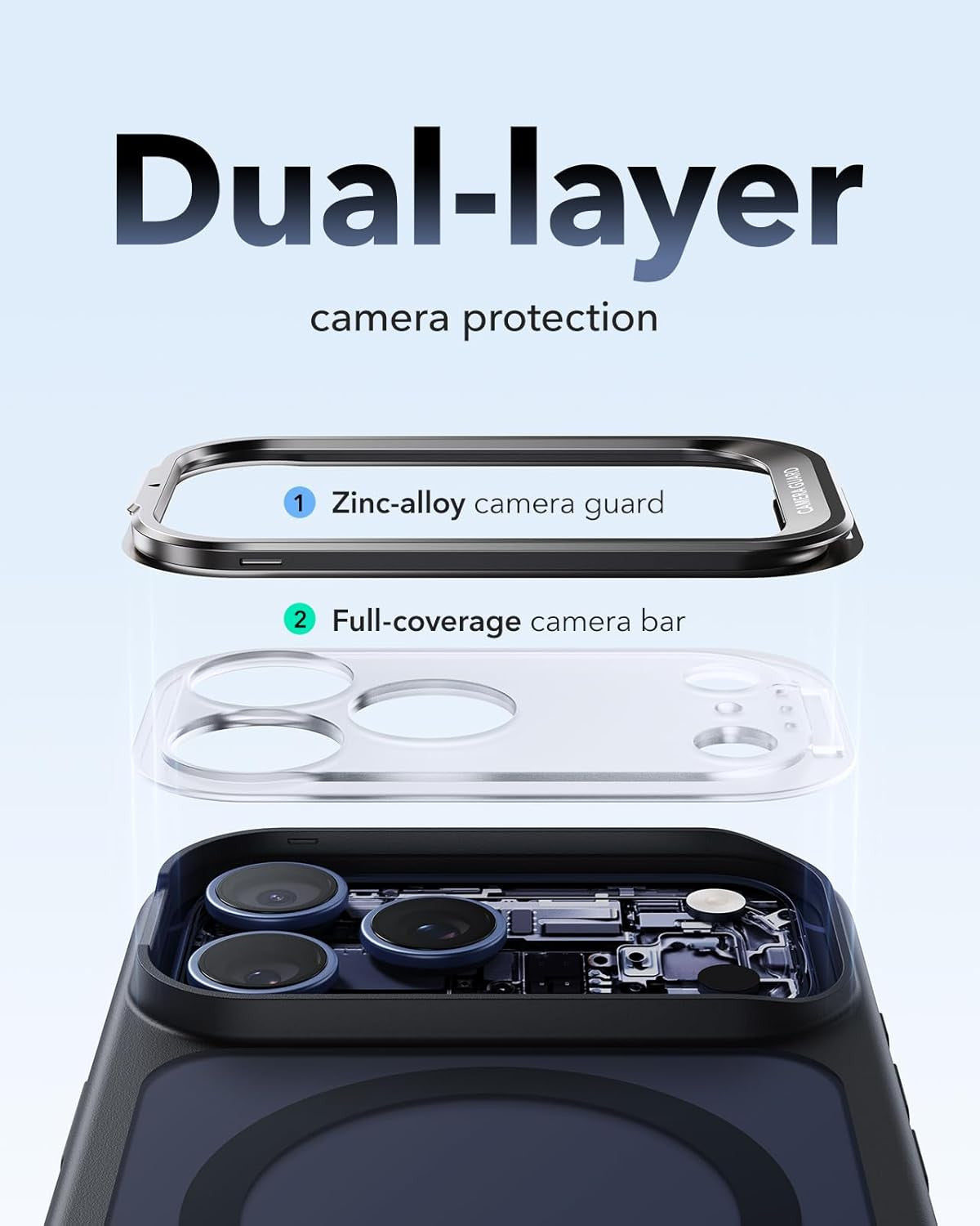 for Iphone 17 Pro Case with Stash Stand, Camera Control Cover Compatible with Ma