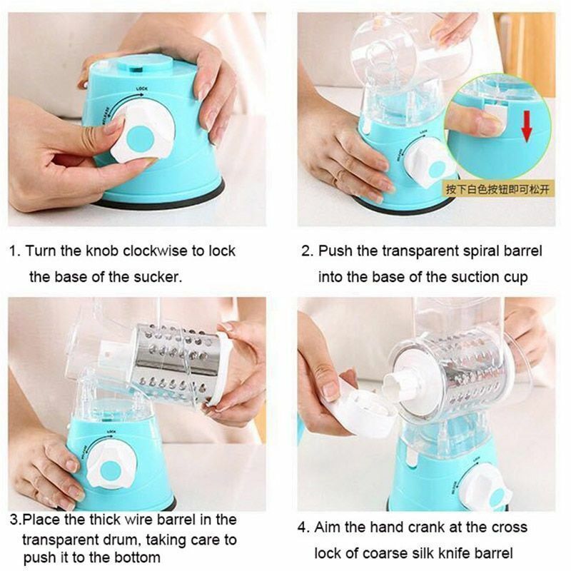 Cutter Slicer Vegetable Chopper Fruit Dicer Kitchen Onion Potato Food Peeler