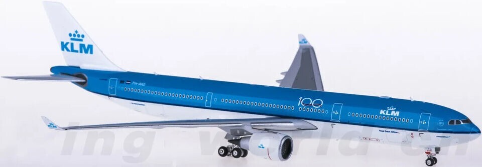 1:400 Phoenix KLM AIRBUS A330-300 Passenger Airplane Diecast Aircraft Model