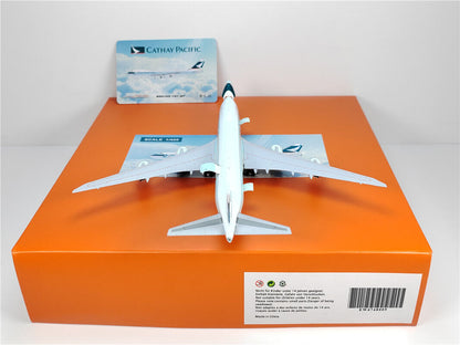 1:400 JC Wings CATHAY PACIFIC CARGO BOEING B747-8F Airplane Diecast Model