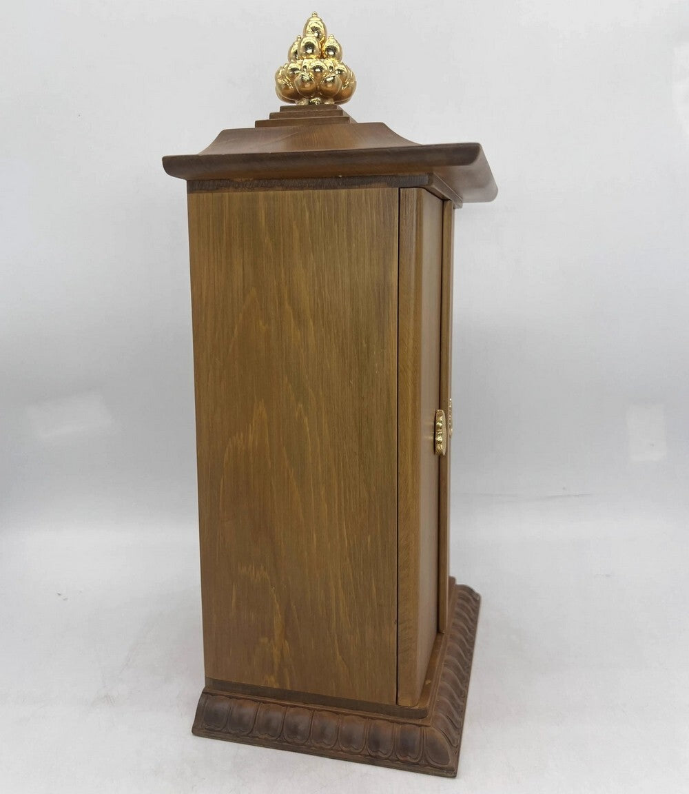 New Cypress Wood Butsudan Shrine God Zen Wooden House Religion Spirituality