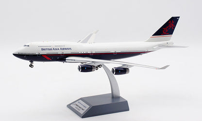 1:200 35CM ARD BRITISH ASIA AIRWAYS BOEING 747-400 Plane Diecast Aircraft Model
