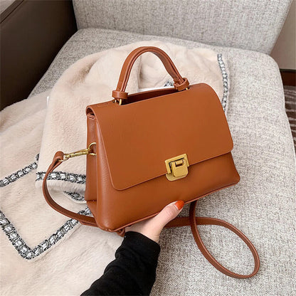 Tote Bag Winter PU Women's Handbag Purses Mini Shoulder Messenger Bag