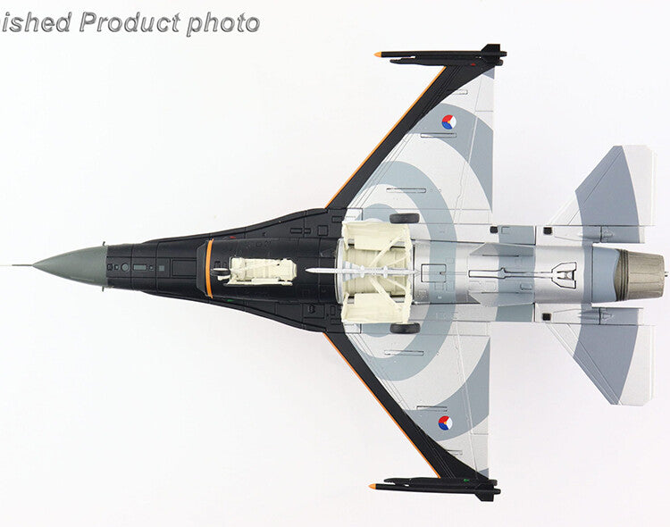 1:72 HM F-16AM Fighting Falcon J-055, RNLAF "RIAT 2007" Fighter Diecast Model