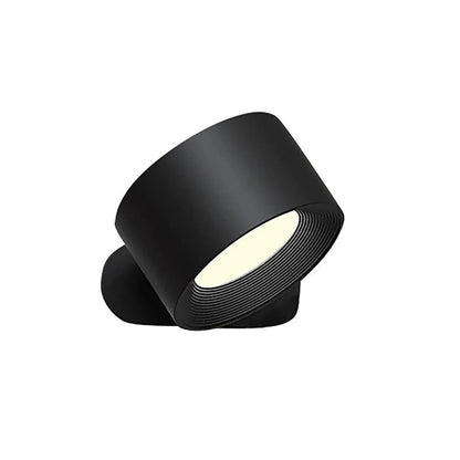 LED Wall Light USB Rechargeable 360° Magnetic Ball Rotate Dimmable Touch Control