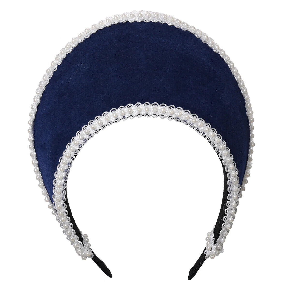 Women Cosplay Headbands Medieval Crown Headpiece Royal French Mary Queen Costume