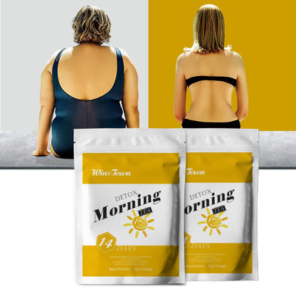 14 DAY DETOX Morning Tea 28 Day Flat Tummy Fit Tea 42g