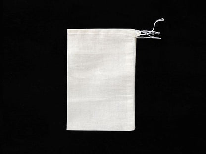 100 PCS 4x6 Cotton Muslin Drawstring Reusable Bags Packing Bath Soap Herbs Tea