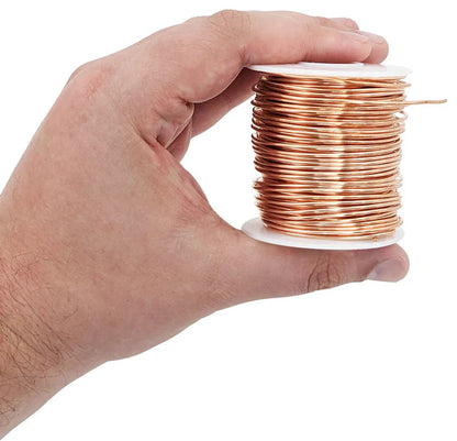 Soft Copper Wire, 22 Gauge, 126 Feet, 1 Pound Spool