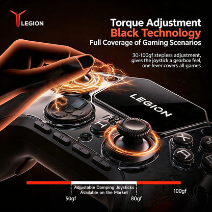Lenovo Legion Y7 Pro Wireless Gaming Controller + Charging Dock — Hall Triggers