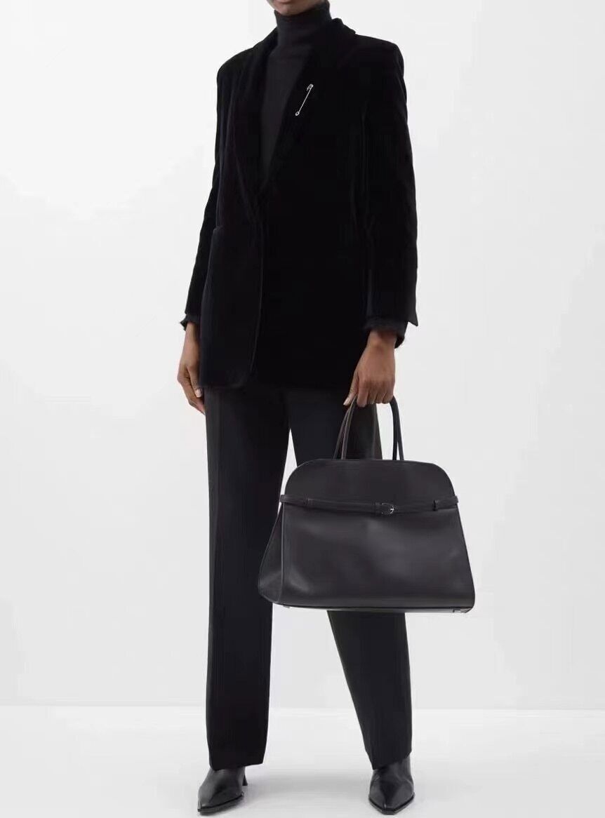 Handbag Cowhide High-Capacity Commuter Bag