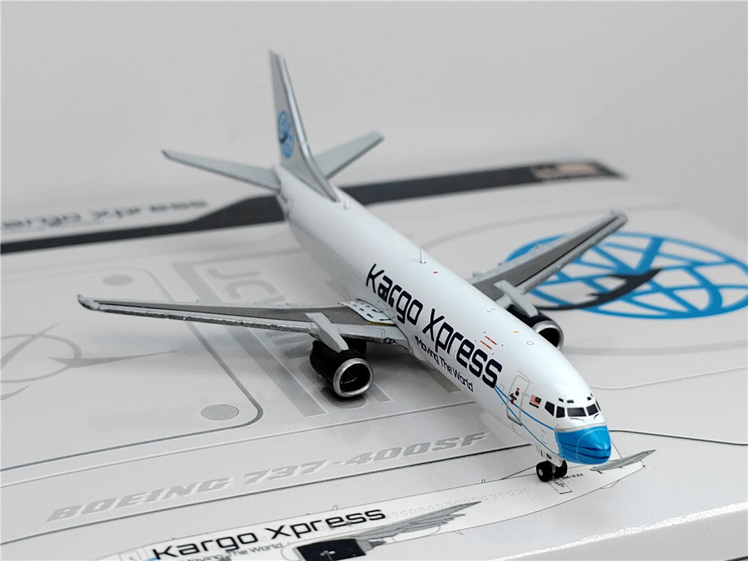 1:400 JC Wings Kargo Xpress BOEING B737-400 Passenger Airplane Diecast Model