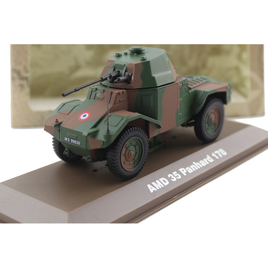 ATLAS 1/43 Panhard AMD 178 French Armored Wheeled Vehicle Tank Ornament Model