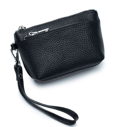 Genuine Leather Wallets Small RFID Purses Large Wallet Soft Cowhide Polyester