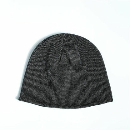Reflective Beanie Hat Mens Womens Autumn Winter Warm Knitted Hats Bonnet Ski Cap