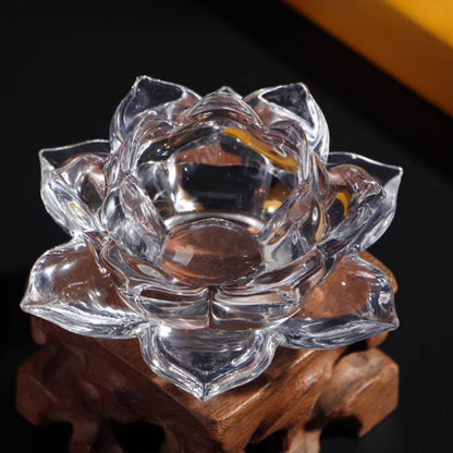 Provide lamps Buddhist lamps lotus lamps crystal glass lamp holders lamp holders